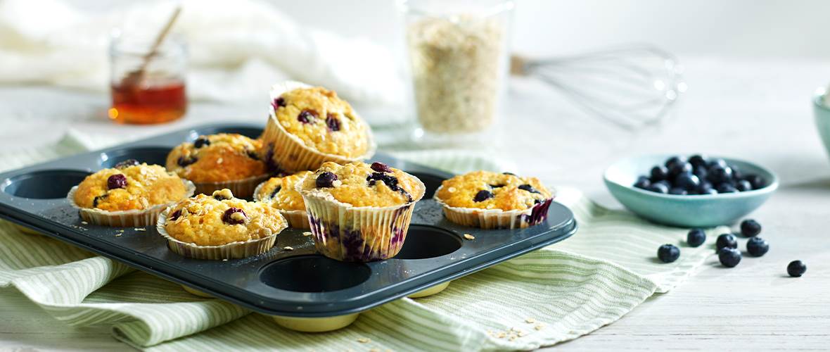 Blåbærmuffins